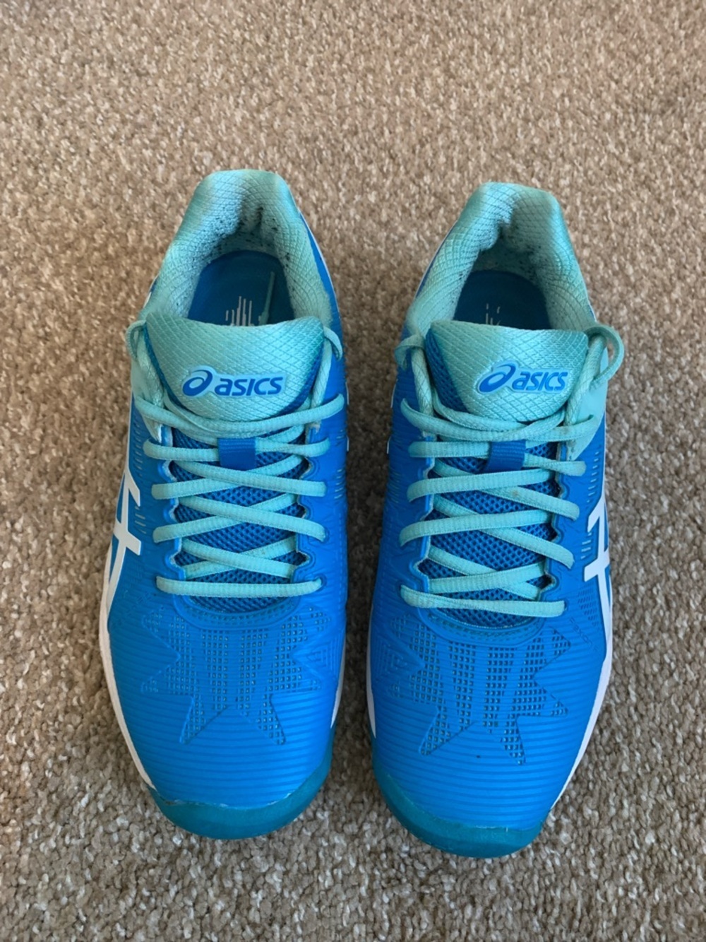 Asics Blue Teal Women's Sneakers
